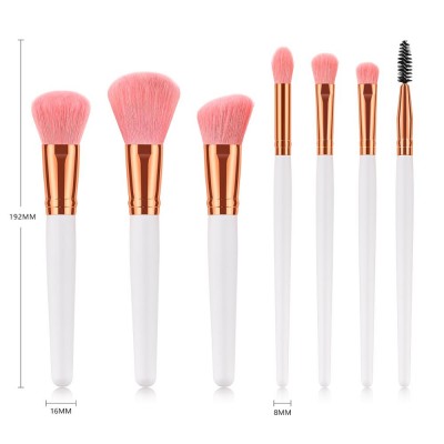 7pcs high quality  cosmetic Brushes for woman